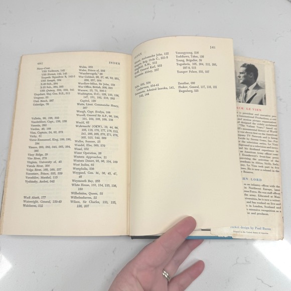 Winston Churchill The Valiant Years World War II Book Vintage 1962 - Picture 6 of 8